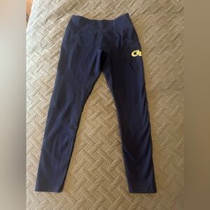 Georgia tech navy leggings by Zoozatz